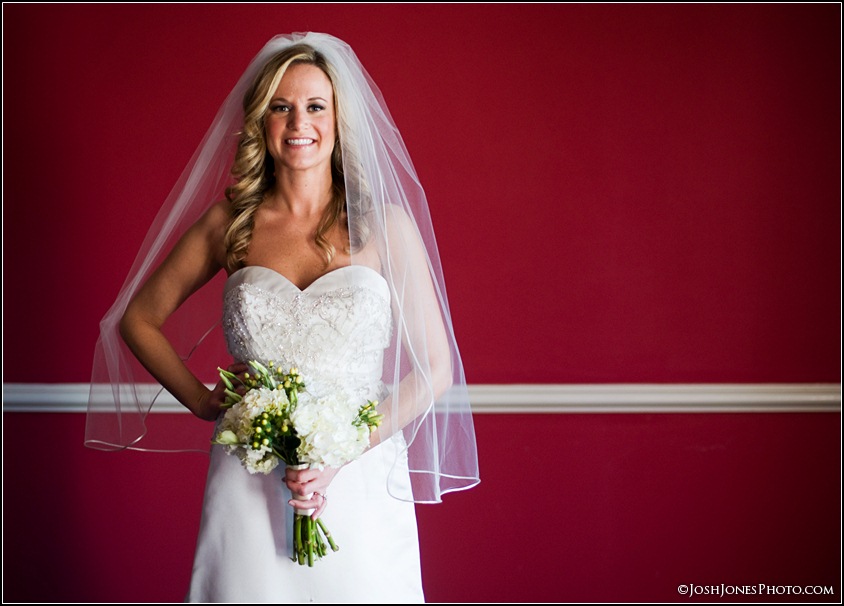 Greenville Country Club bridal portraits