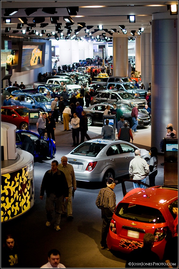 Detroit Autoshow 2011 Chevy Display