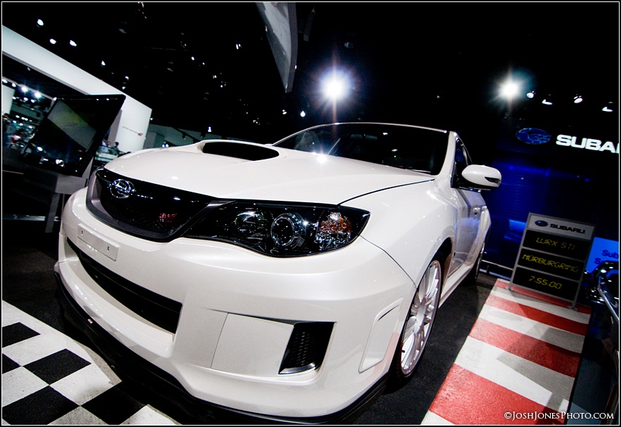 Detroit Autoshow 2011 Subaru Display