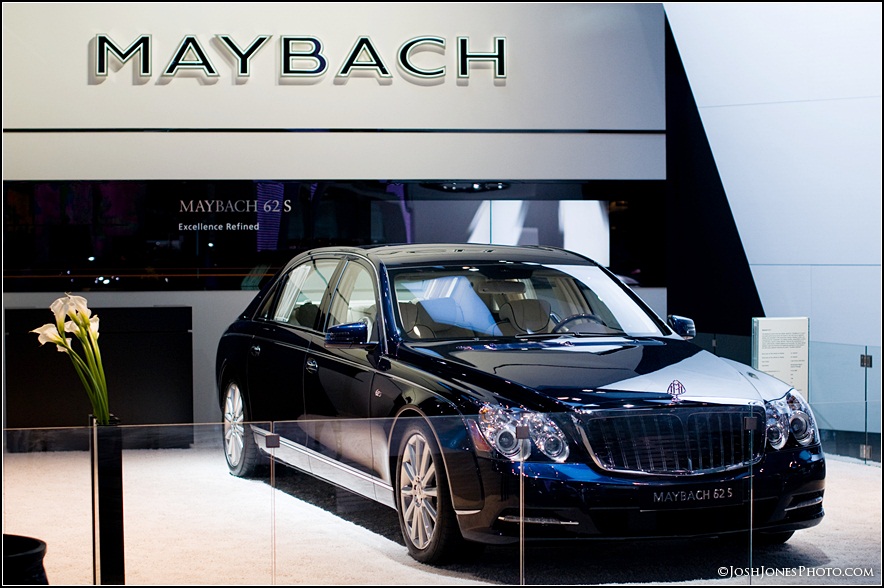 Detroit Autoshow 2011 Maybach Display