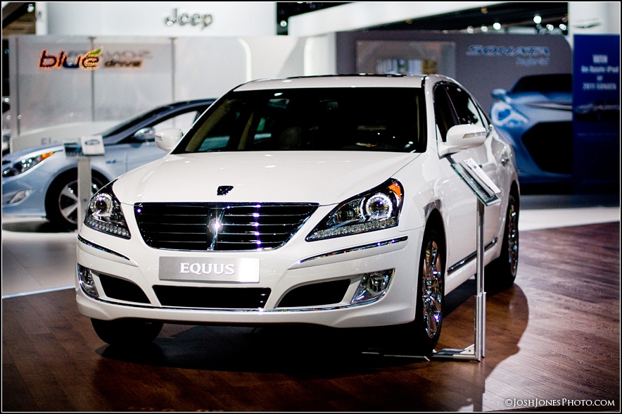 Detroit Autoshow 2011 Hyundai Display