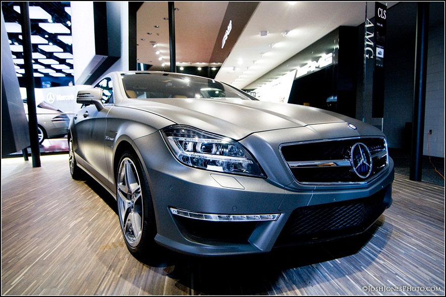 Detroit Autoshow 2011 Mercedes Benz Display
