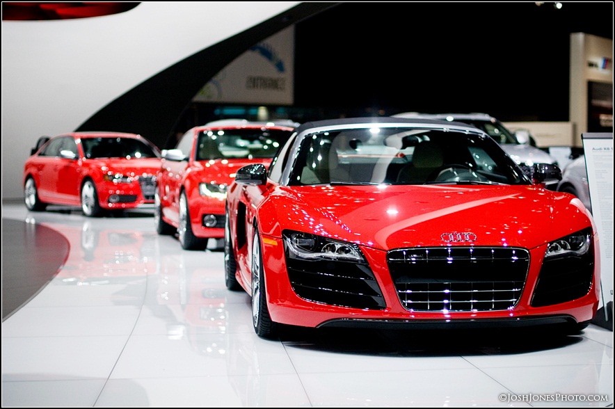 Detroit Autoshow 2011 Audi Display