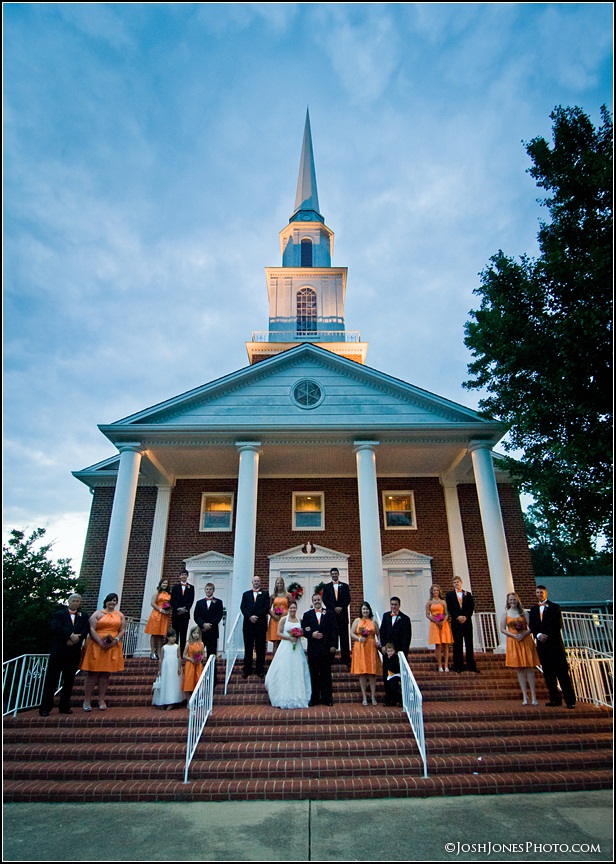 Grassy Pond Baptist Church Wedding Photographer Gaffney, South Carolina