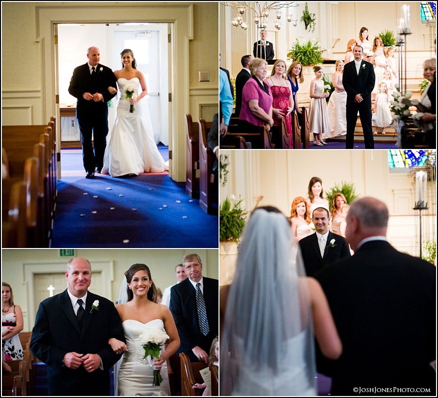 Pickens First Baptist Church Wedding Photos South Carolina