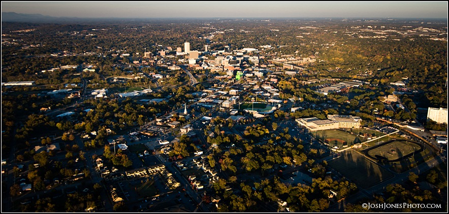 Greenville SC Aerial Photographer