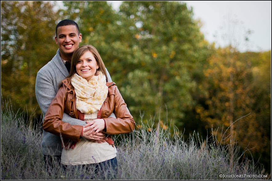 Fall Falls Park Engagement Session