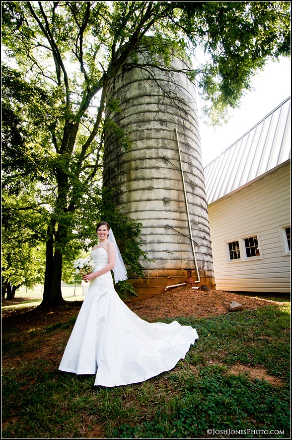 Dairy Barn Fort Mill Bridal Portraits