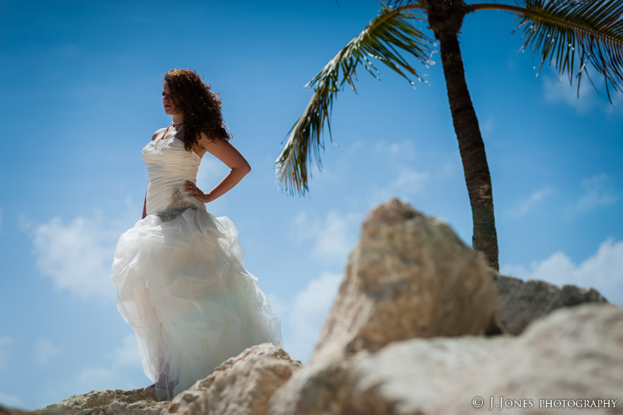 Punta Cana Bridal Portrait Photographer