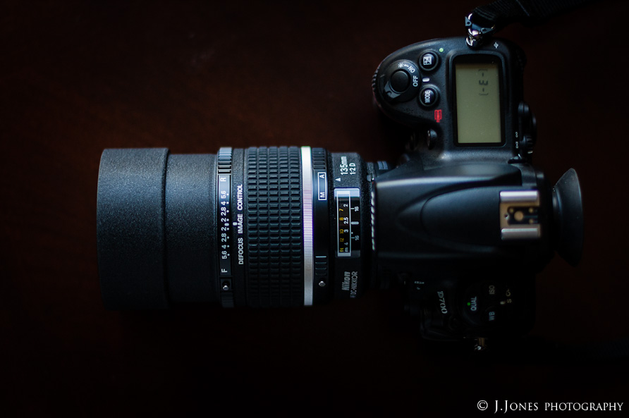 Nikon D700 w/ Nikon 135mm f2 Lens