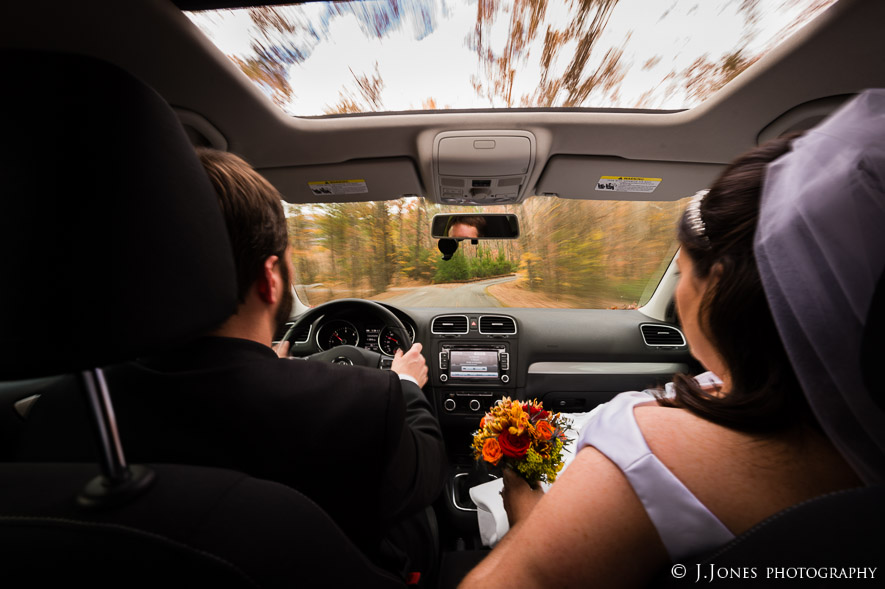 Table Rock Lodge State Park Fall Wedding Photographer