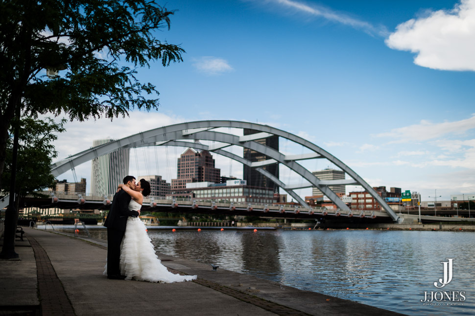 Downtown Rochester NY Wedding Photos